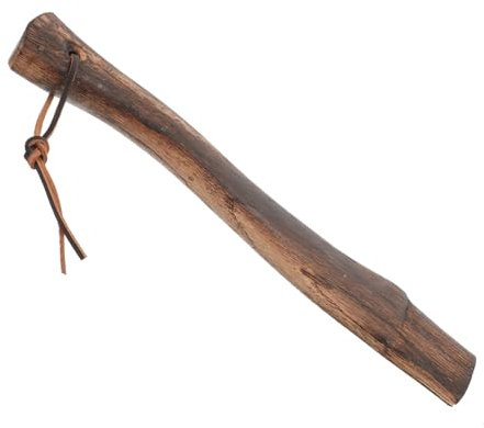 HEMOTON Mango de mini derecho pesado mango de para reemplazo cámping nuez dura Hatchets para acampar y supervivencia reemplazo de mango de pequeña hachas y hachas Madera