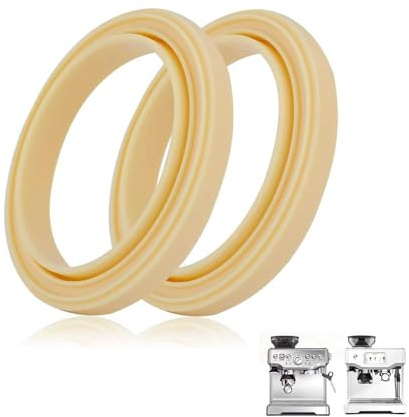 EcoJozon 2 Silikon-Siebträgerdichtungen für Sage Barista Express,54 mm | Zuverlässige Abdichtung, weniger Undichtigkeiten, gleichmäßige Espresso-Extraktion