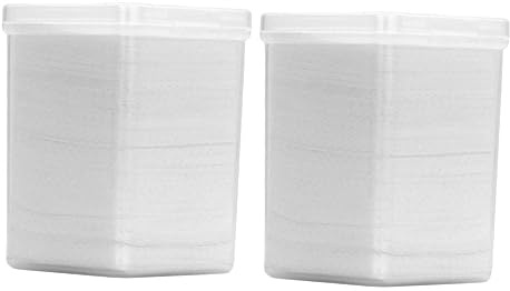 ELAYARD Wimpernkleber Entferner Wattepads 2 Packung Reinigungstücher für Wimpernverlängerung Kosmetikstudio Einweg Vliespads