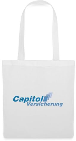 Spreadshirt Stromberg Logo Capitol Versicherung Stoffbeutel