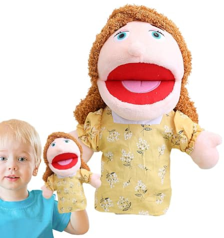 Family Marionetten für Kinder,Handpuppen der Familienmitglieder