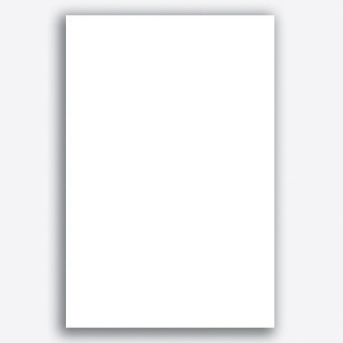 GLOREX Fotokarton 300 g/m2, Karton, Weiß, 70 x 50 x 0.2 cm, 1 Einheiten, 6 1237 300