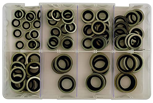 Connect 31873 Assorted Bonded Seal Washers MM (Dowty) Box 90pc