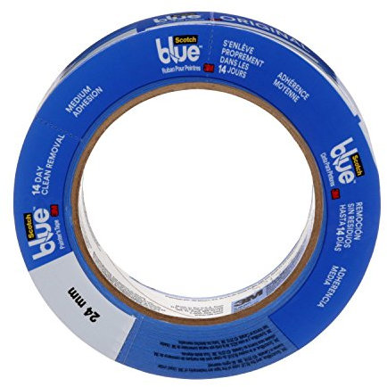 3M Scotch-Blue Painters Masking Tape 2090-.75A MMM209075A (Pack of 12)