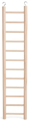 You & Me by Petco Bird 12-Step Wood Bird Ladder 23.5 L