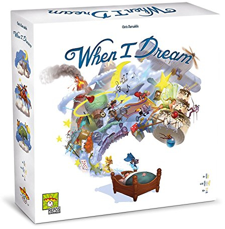 Asmodee - When I Dream, Brettspiel, 4-10 Spieler, 8+ Jahre - Italienische Sprache
