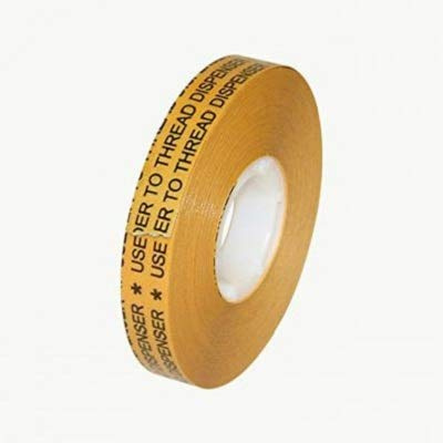 StickersLab - BIADESIVO TRANSFER TAPES REVERSE (ATG SYSTEM) A BASSO SPESSORE 0,05MM (1 Rotolo: 19mm x 33mt x 0,05mm (spessore))