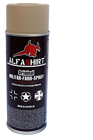 Militär Sprayfarben Farbspray Lack RAL Farben Bundeswehr Restaurieren, RAL Farben:MB 1432 Wüstensand matt