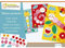 My Mandarine KC103C - Kreativset Stickertafel Raupen, ideal ab 3 Jahren, 1 Set