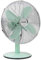 Bestron Ventilador de Mesa con Función de Giro en Diseño Retro, Altura: 43 cm, Diámetro 35 cm, Summer Breeze, 35 W, Menta