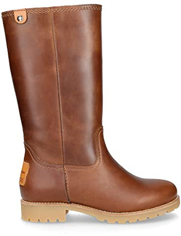 Panama Jack Damen Bambina Igloo Trav Knee High Boot, Camel, 37 EU