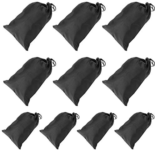 Keenso Aufbewahrungstasche mit Kordelzug 10 Stück 17 * 24 cm wasserdichte Springseil-Tasche aus Polyester-Oxford-Stoff-Kordelzug für die Aufbewahrung Kleiner Dinge Sporttasche Sporttaschen