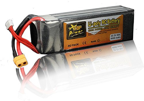KINGDUO 22.2V 4000Mah 6S 60C Batterie Lipo De Fiche Xt60