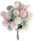 HAOSHICS Fiori artificiali, bouquet di ortensie finte, mazzi di ortensie finte, fiori di seta con foglie, per matrimoni, feste, casa, ufficio, vaso decorativo (rosa)