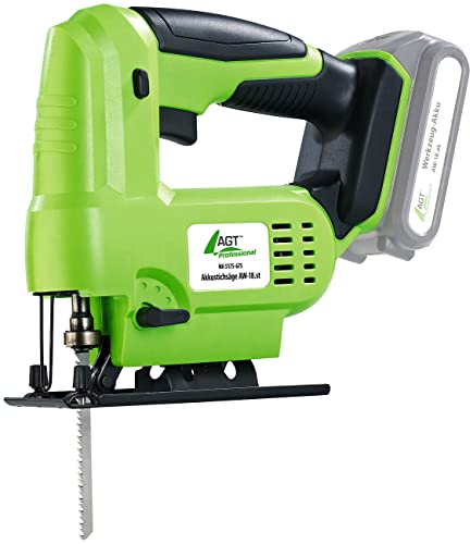 AGT Professional Säge: Akku-Stichsäge AW-18.st, 20 V (ohne Akku) (Stichsäge Sägeblatt, Kabellose, Stichsägeblätter)