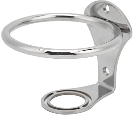 Boat Ring Cup Holder, 304 Stainless Steel Cup Holder RV Bottle Holder Universal Ring Drink Holder for Car Boat Truck