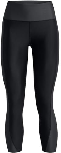 Under Armour Womens Leggings Armour Blocked Ankle Legging, Black, 1377091, Size XS