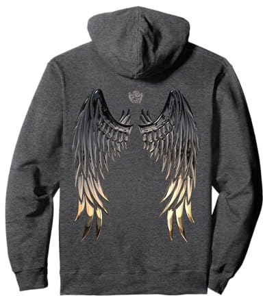 Zurück Engel Dark Wings Pullover Hoodie