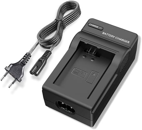 KWTOUL NP-FW50 Battery Charger Set Compatible with Sony Alpha A6500 A6400 A6300 A6000 A7, A7II, A7R, A7RII, A7S, A7SII, A7S2 NEX-3/5/7 Series Camera