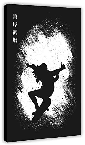 FISH DRAGATE Anime Sk8 The Infinity Poster 83 Leinwandposter Schlafzimmer Dekor Sport Landschaft Büro Zimmer Dekor Geschenkrahmen Stil 60 x 90 cm