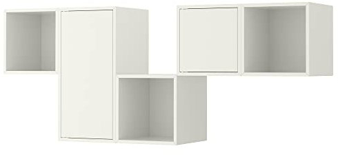 Ikea EKET Hängeschrank-Kombination, 175x35x70 cm, weiß