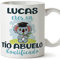 MUGFFINS Tazas Personalizadas para TÍO ABUELO - En Español - Koalificados Personalizados - 11 oz / 330 ml - Regalo personalizable original y divertido