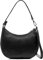 FIRENZE ARTEGIANI. Altivole borsa a tracolla e a mano. Vera pelle con finitura Dollaro. 21 x 6,5 x 16 cm. Colore: nero, Nero, Utility