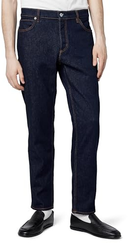HUGO Brody Tapered Fit Jeans, Azul Tradicional, 30 para Hombre