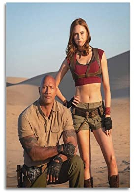 VZRSQZK Filmposter Jumanji, dekoratives Gemälde, Leinwand-Wandposter und Kunstdruck, modernes Familienschlafzimmer-Dekor-Poster, 20 x 30 cm