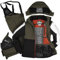 Killtec Herren Skianzug Größe S - aus Skijacke weiß olive schwarz und Skihose olive - mit 10000mm Wassersäule - wasserdicht, atmungsaktiv