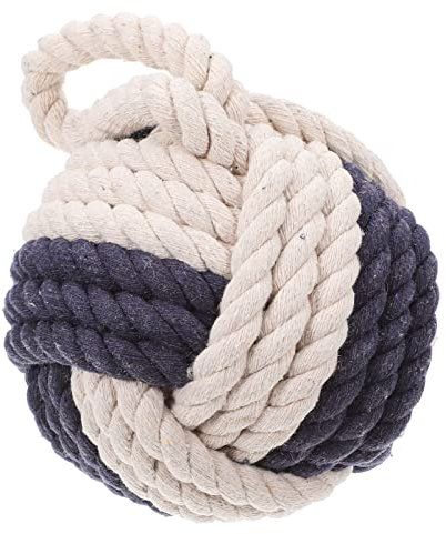 Rope Knot Door Stopper Linen Ball Door Stopper Decorative Nautical Knot Door Stop Window Wedg Rope Ball Bookend Sailor Knot Doorstop/677