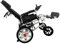 YJSPSW Faltbarer tragbarer elektrischer Rollstuhl, manuell, elektrisch, Dual-Modus, All-Terrain-Rollstuhl, intelligenter Lithium-Akku, Vierrad-Mobilitätsfahrzeug, E