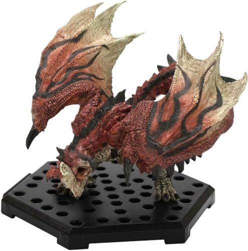 YUE YUAN 10cm Monster Figur Rathalos Drache Sammler Modell Figur Anime Statue PVC Schreibtisch Dekoration