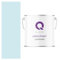 Q-COVER Latexfarbe 5 L Weiß-blau Innenfarbe Wandfarbe Deckenfarbe Klasse 3 Mattfarbe Scheuerfest Hohe Deckkraft