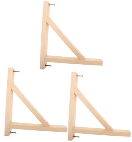 IWOWHERO Dreieckige Trennwandhalterung - Schwebende Regalhalterungen Wandhalterung Für Wandlampen Und Pendelleuchten Einfache Installation