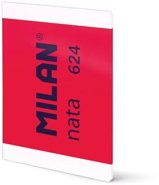 MILAN® Notebook A4 Glued Graph Paper, 48 Sheets Nata®, Pink