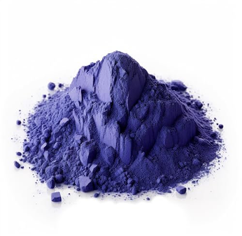 @tec Pigmentpulver diverse Farben 100g, Oxidfarbe, Farbpulver Pigmentfarbe - Farbpigmente/Trockenfarbe für Beton, Epoxidharz, Wandfarbe (Lila)