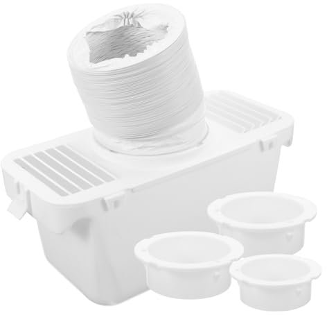 Hohopeti Kit De Ventilation De Sécheuse Intérieure Collecteur De Peluches Connecteur De Conduit De Sécheuse Seau D'eau Compatible Séchoirs Électriques Facile à Nettoyer
