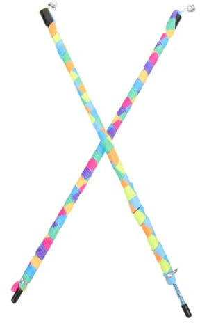 CORHAD 2pièces De Ficelle pour Chat Intérieur Jouet pour Chaton Ruban Coloré Arc-Ciel pour Chat