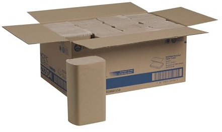 GP Pro Papierhandtuch, recycelt, mehrfach gefaltet, Braun, 23304, 250 Handtücher pro Packung, 16 Packungen pro Packung