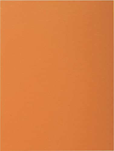 EXACOMPTA Paquet de 100 sous-chemises Rock's en carte 80 g, coloris havane