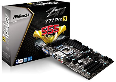 Asrock Z77 Pro3 Sockel 1155 Mainboard (ATX, 4x DDR3 Speicher, HDMI, 2x SATA III, 4x USB 3.0)