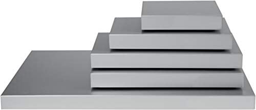 SARO Kühl-Servierplatte 1/6 GN – Aluminium/EPS – Mit Kühlakkus – +8 °C für mind. 3 Std. – Gummifüße – Für Buffet & Outdoor – Modell STAY COOL