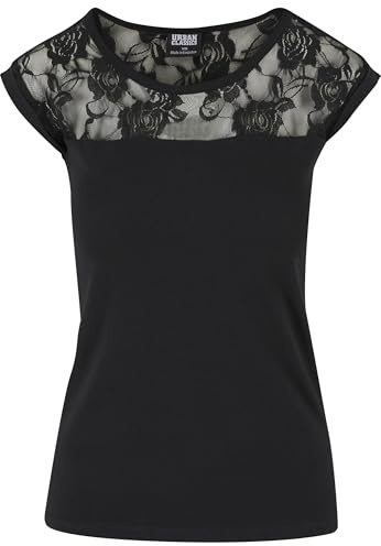 Urban Classics Women's Women's Top Laces Tee T-Shirt