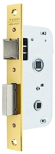 Tesa Assa Abloy 200440HL Cerradura De Embutir Para Puertas De Madera Bronce (Latonado) Entrada 40 mm 2004