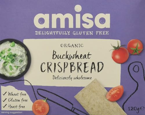 Amisa Organic Buckwheat Crispbread 150g (PACK OF 2)