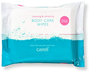 Clinell Skin Body Care Wipes - Pack of 1 - 60 Wipes - Easy to Use, Containing Aloe Vera. Dermatologically Tested, Alcohol-Free, Gentle pH Neutral Formula