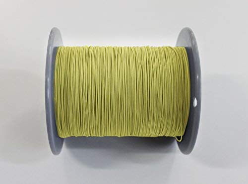 10 Meter Plisseeschnur 0.8mm Gelb | Schnur Spannschnur für Plissees Rollos Jalousien | 15 Farben!!