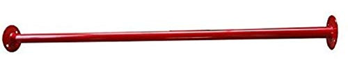 Niro Sportgeräte Reckstange Turnstange Turnreck Outdoor Garten, Metall, pulverbeschichtet, witterungsbeständig, bis 130 kg, 78 cm, 122 cm und Wunschlänge
