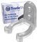 Lot de 50 clips de fixation pour guirlandes lumineuses de 10 mm Convient pour l'intérieur et l'extérieur 2 trous de montage pour fixation